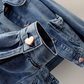CRIPES - Damaris Premium Vintage Denim Jacke