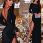 Malon | Elegante maxi jurk met lange mouwen