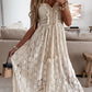 Robe nuisette Cripes avec col V et dentelle