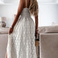 Robe nuisette Cripes avec col V et dentelle