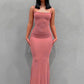 ElenaStellare™ Rugloze Dames Maxi Dress