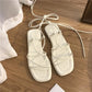Veala | Modieuze Gekruiste Band Sandalen voor Vrouwen