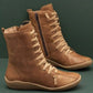 Veala | Luxe Heritage Hide halfhoge laarzen