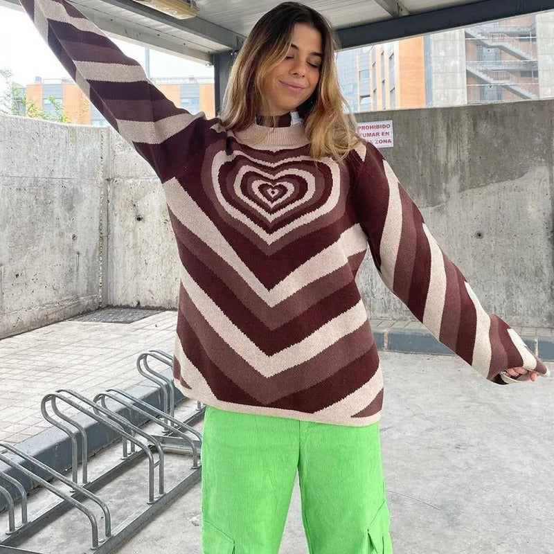 ModaCalda™ Viral hart wave trui