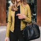 Cripes - Le blouson simili cuir lisse