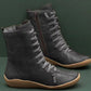 Veala | Luxe Heritage Hide halfhoge laarzen