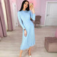Jimena | Houd contact met midi-jurk