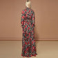 Mia | Vrolijke Blooms maxi-jurk
