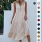 Soldes d'été - Robe à col en V confortable et respirante