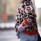 Luipaard Pull-over met lange mouwen