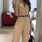 Lisa - Elegante Set met effen overhemd en broek