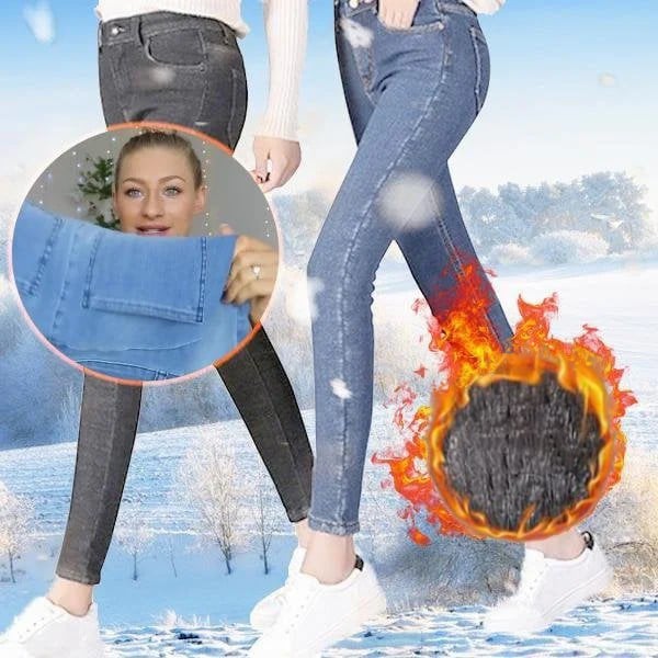 Cripes Jeans en polaire thermique