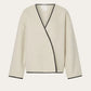 Marie | Elegante Minimalistische Jas met Sjaal