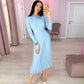 Jimena | Houd contact met midi-jurk
