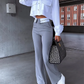 Sam - Crop Top & Wijde Broek met Hoge Taille set