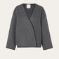 Marie | Elegante Minimalistische Jas met Sjaal