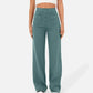 Isabelle - Pantalon Décontracté Elastique à Taille Haute