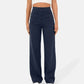 Isabelle - Pantalon Décontracté Elastique à Taille Haute