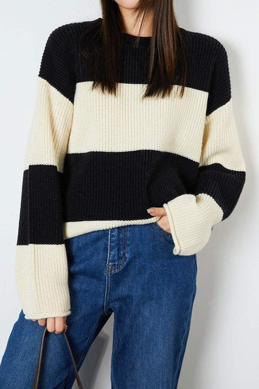 CRIPES - Pullover mit Rundhalsausschnitt