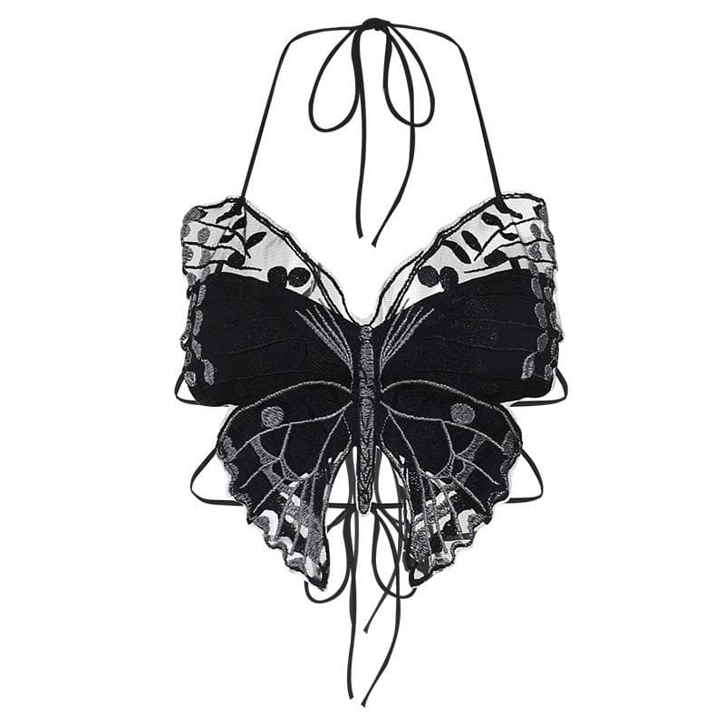 MarcoMonarca™ - Butterfly rugloze dames top