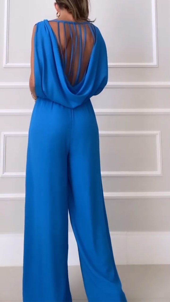 TaglioAllure™ Jumpsuit Ronde Hals