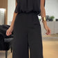 TaglioAllure™ Jumpsuit Ronde Hals