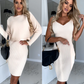 Florence - Mouwloze Jurk met Sweater