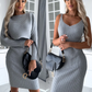 Florence - Mouwloze Jurk met Sweater