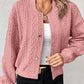 Mila | Comfy Damesvest met knopen