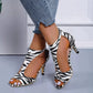 Sandales orthopédiques à talons