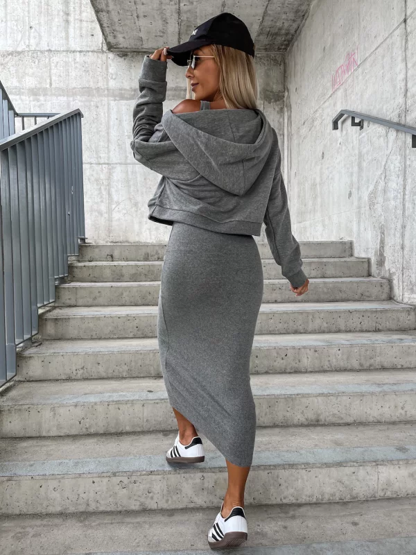 Sharon - Elegante Set Met Rok En Trui
