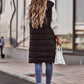 Cripes - Gilet matelassé mi-long pour femme