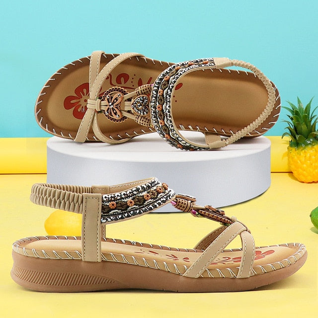 Veala | Trendy Retro Sandalen voor Vrouwen