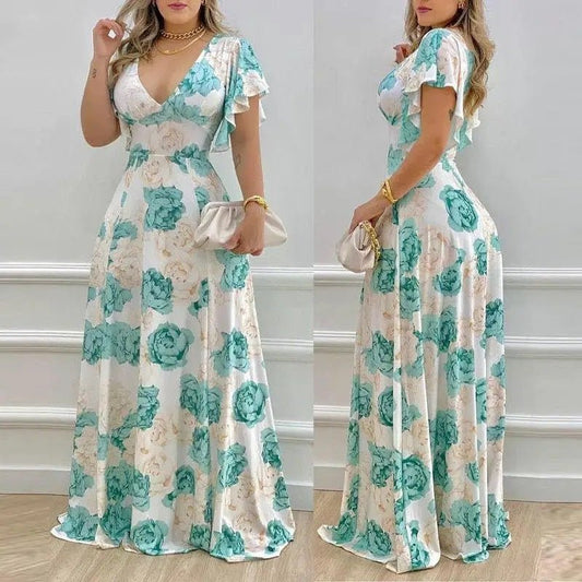 Cripes Robe d'été à pétales