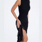 Cripes Robe midi à volants Charlotte