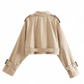GiorgioNebbia™️ Khaki winter erwt jas met riem