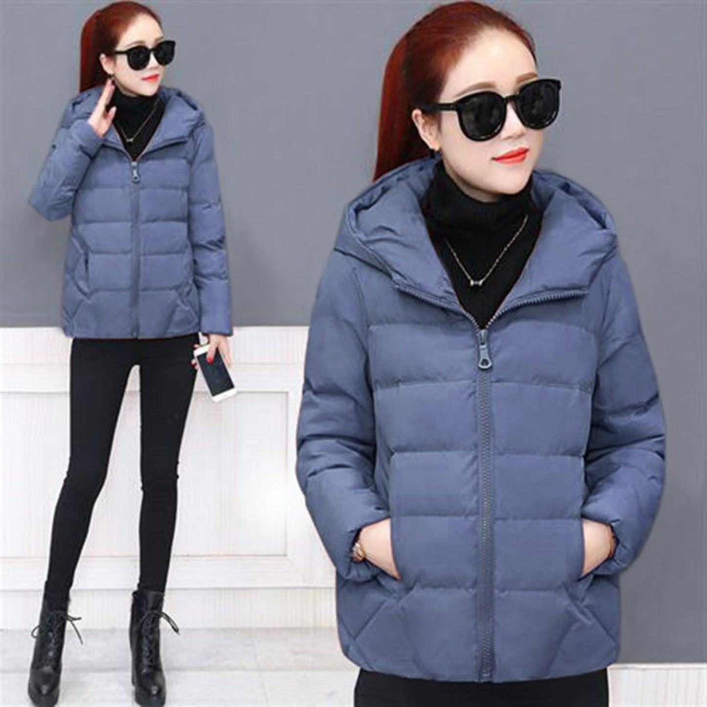 SIMONE - VESTE D'HIVER CHAUDE ET TENDANCE