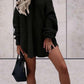 Marivic | Oversized gebreide off shoulder trui