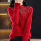 Rayures de mode d'hiver pull chaud - style et confort dans un seul produit
