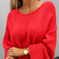 Cripes Pull cape élégant en tricot pour femmes