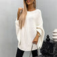 Cripes Pull cape élégant en tricot pour femmes