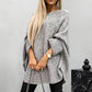 Cripes Pull cape élégant en tricot pour femmes