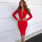 Lilah | Touch My Heart bandage midi-jurk