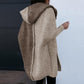 Cripes - Cardigan à capuche décontracté en patchwork